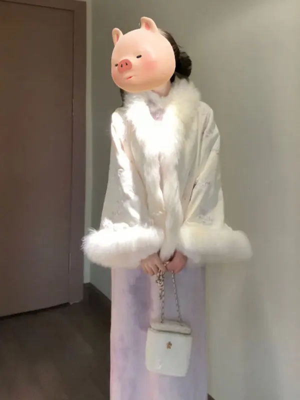 

Новый китайский комплект Sle: нежный, очень красивый, антивозрастной, зимний, модный женский костюм (полный комплект)