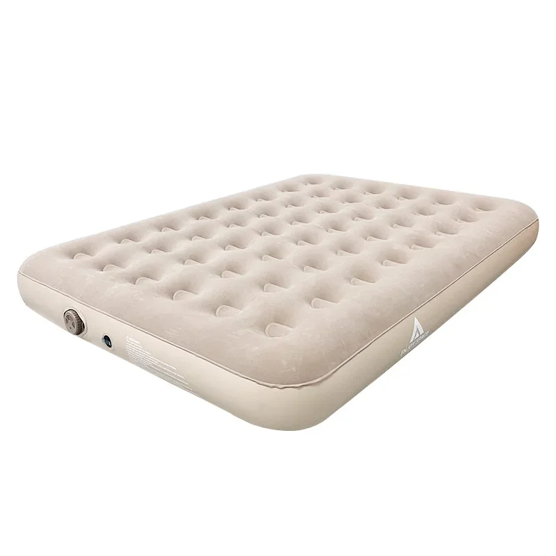 

Camping Outdoor with Thickened Flocking Automatic Inflatable Mattress Inflatable Bed Double Camping Pad Nap Inflatable Pillow