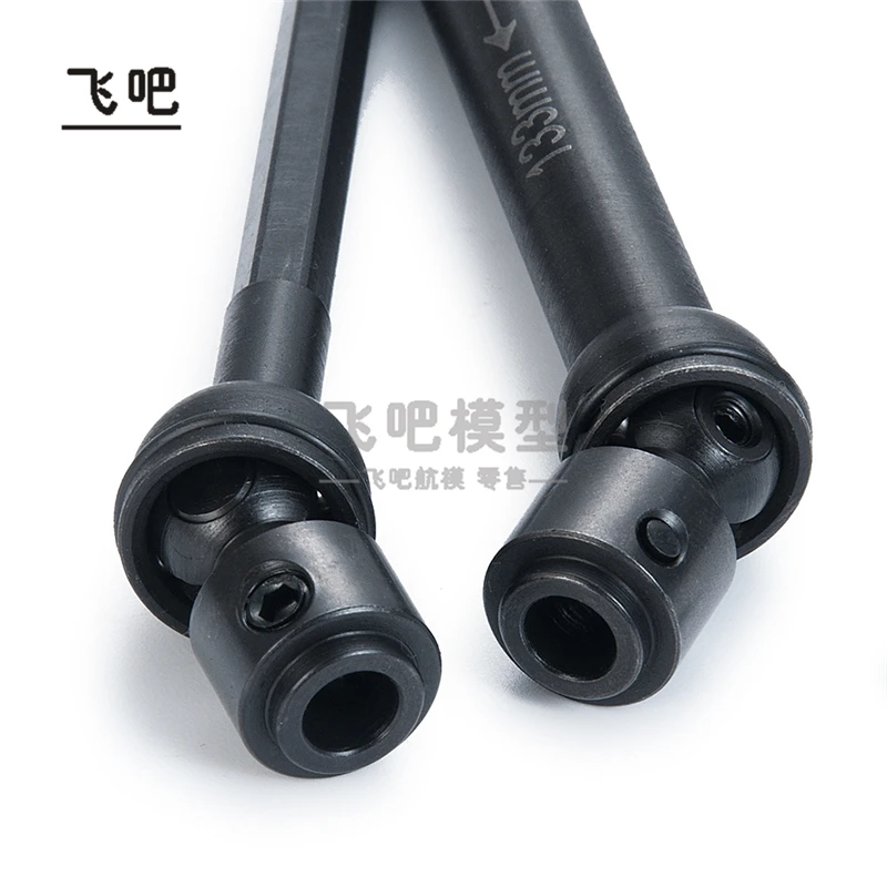 Metalowy wał napędowy CVD z przegubem uniwersalnym do samochodów RC 1/10 Crawler Traxxas TRX4 Defender Bronco AXIAL SCX10 RC4WD D90 Tank Cherokee