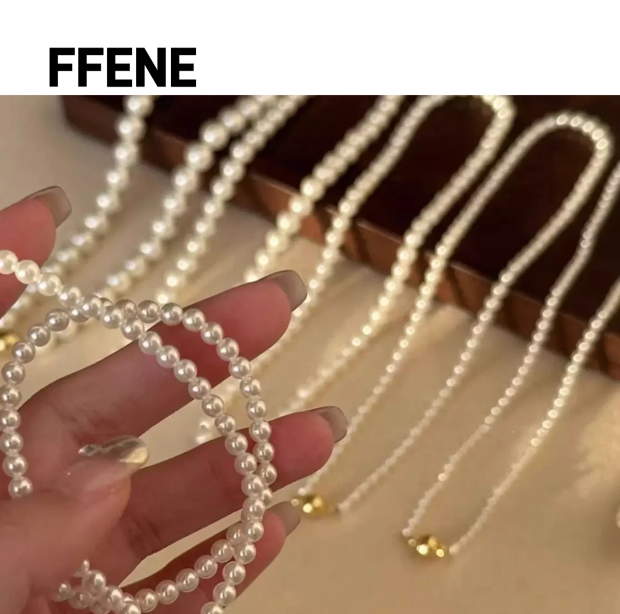 

Hot-selling Shi family pearl magnetic clasp pearl necklace simple and luxurious high-end feeling pearl elegant and versatile