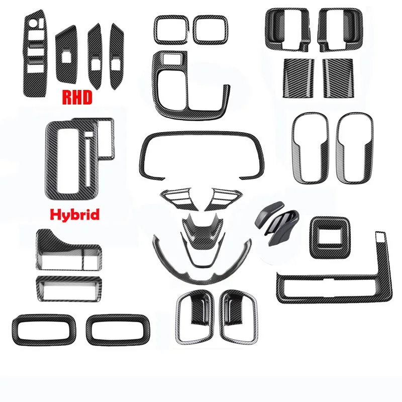 

ГАЗ-гибридные аксессуары для интерьера для Toyota sienta 10 seris 2022 2023, дверная ручка, чаша, оконный переключатель, крышка панели переключения передач