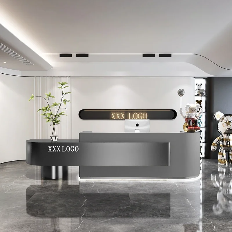 Information Office Reception Desk Lectern Restaurant Counter Banco Reception Desk Modern Supermarket Escritorio Bar Furniture