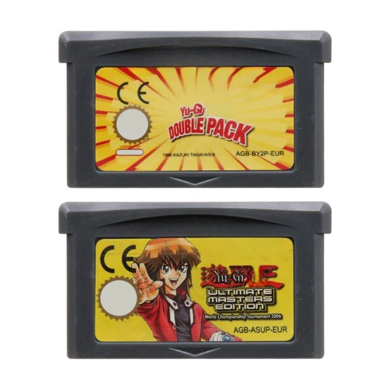 32bit Card yugioh Double Pack ULTIMATE MASTERS World Championship Tournament Cartridge for GBA SP NDS NDSL English Console Tool