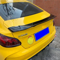 For MG GT MG5 2021 2022 2023 Rear Trunk Spoiler Wing High Quality ABS Black Carbon BodyKit Car Tuning Exterior Accessories Parts
