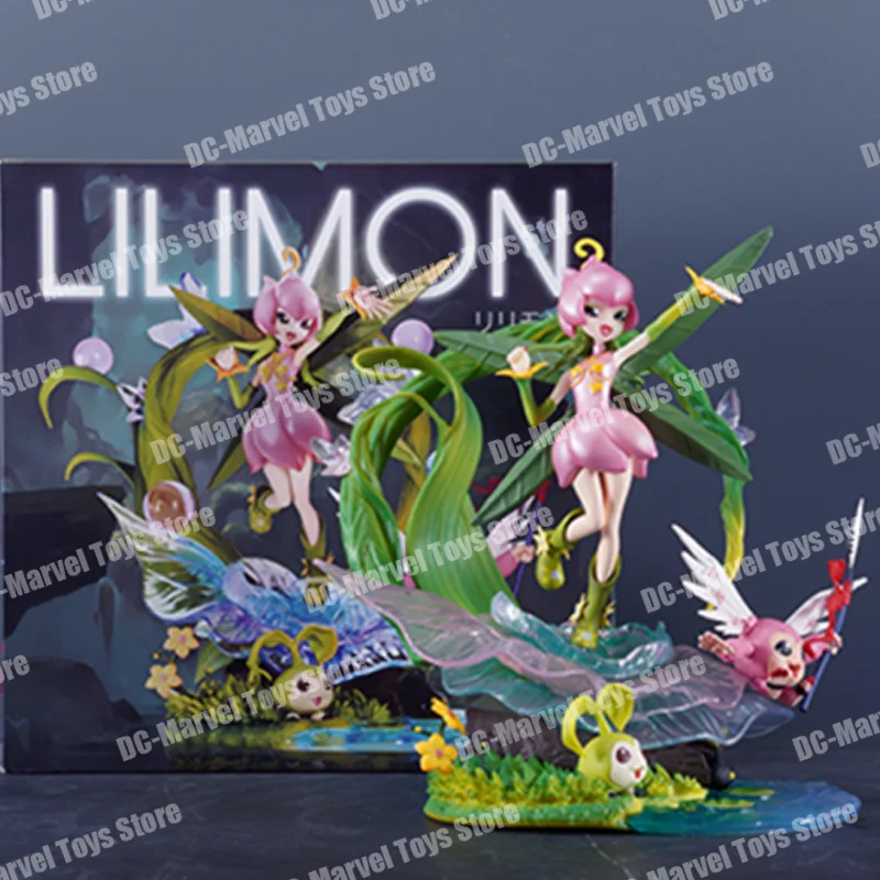 In Stock Digital Monster Flower Immortal Beast Tanemon Flower Fairy Ornament Model Statue Anime Figure Doll customized Gift Toys