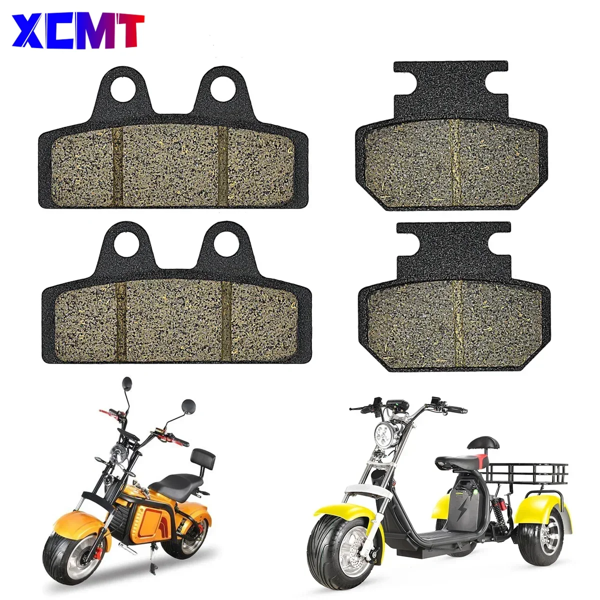 

Citycoco Motorcycle Accessories Front and Rear Brake Pad For Citycoco Electric Bike Electric Scooter Halei Scooter Spare Parts