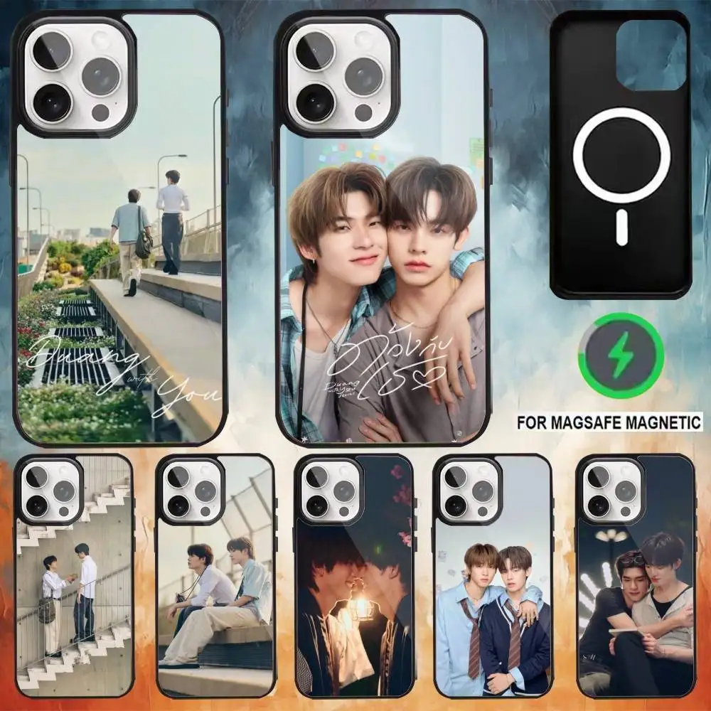 D-Duang with You Duang and Qin BL Phone Case For iPhone 17,16,15,14,13,12,Plus,Pro,Max for Magsafe Magnetic Wireless Charging