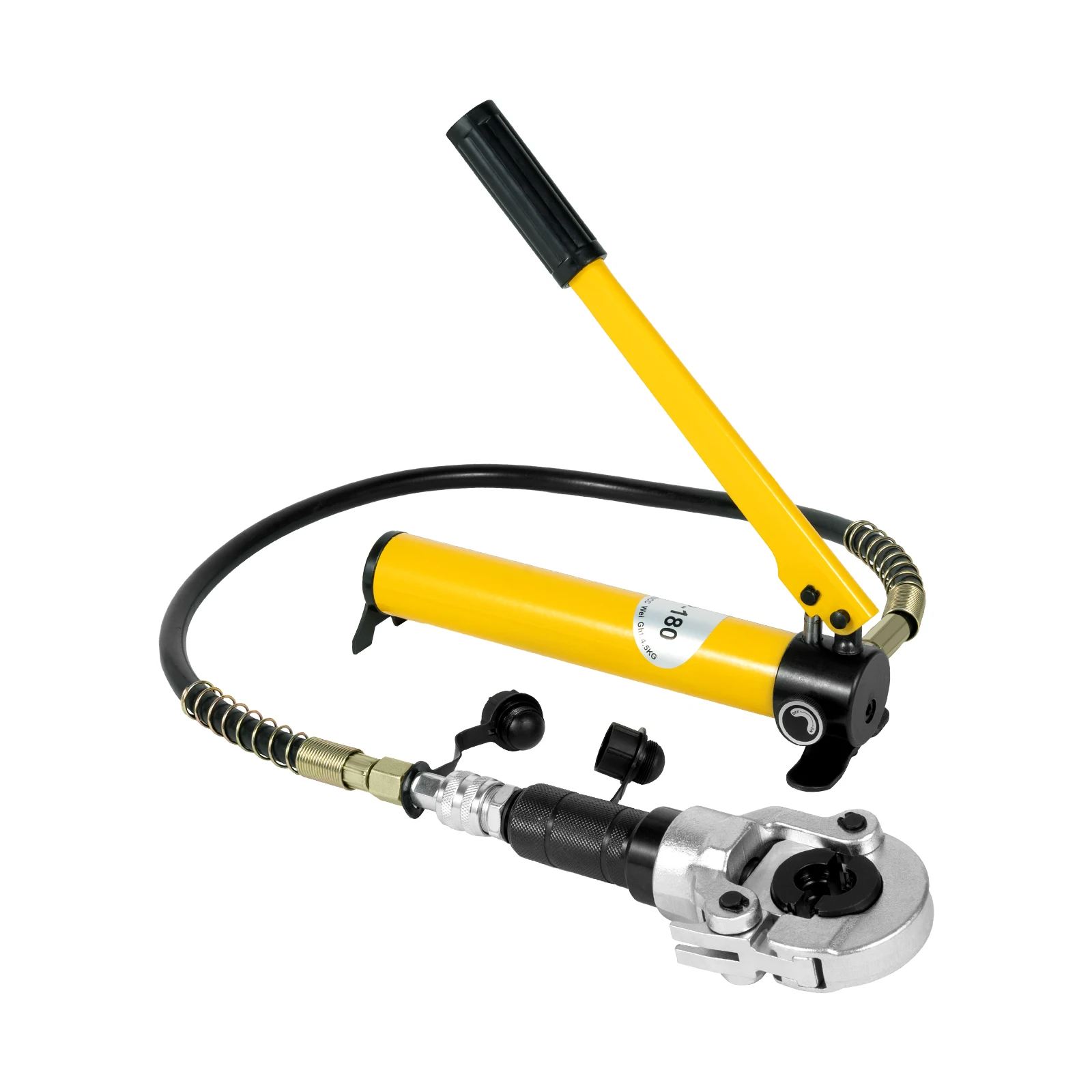 Hydraulic Crimping Tools with 360° Rotatable Head Replaceable Jaws Hydraulic Cylinder for Aluminum Pipe/Pex Pipe/Pb Pipe