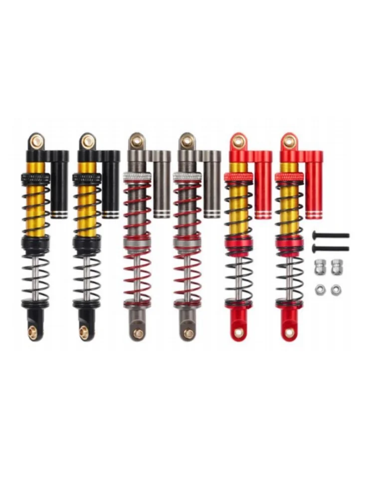2개 90/95/100/105/110/115mm 서브 튜브 쇼크 업소버 RC 크롤러 자동차 1/10 RC4WD CC01 SCX10 D90 TRX4 TRX-4 T4용