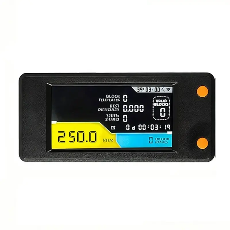 A23F-Nerdminerv2 Pro 250KH/S BTC Solo Lottery Miner Bitcoin Crypto Miner ASIC Mining Miner Silent Miner With LCD Display