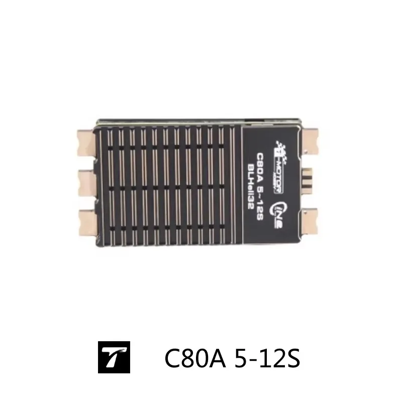 SmCpC80a 5-12s Esc T-motorhobby Support 12s Continuous 80a Load Efficient Pcb Heat Dissipation Design Reduce Wire Loss