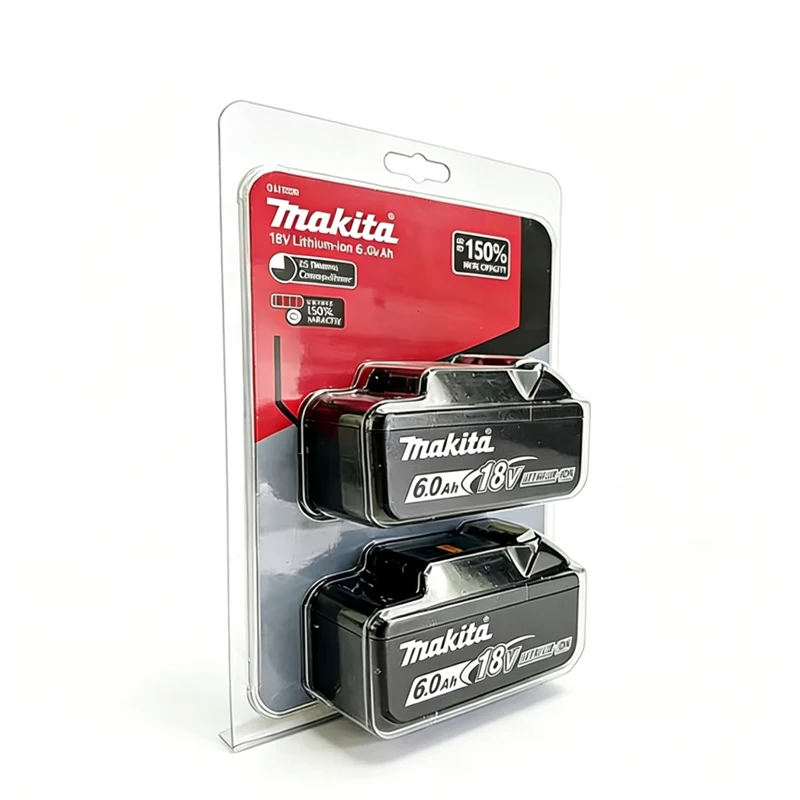 

Makita 18V Battery 6ah,With Battery Indicator Rechargeable Makita Battery,BL1830 BL1840 BL1850 Power Tool Battery