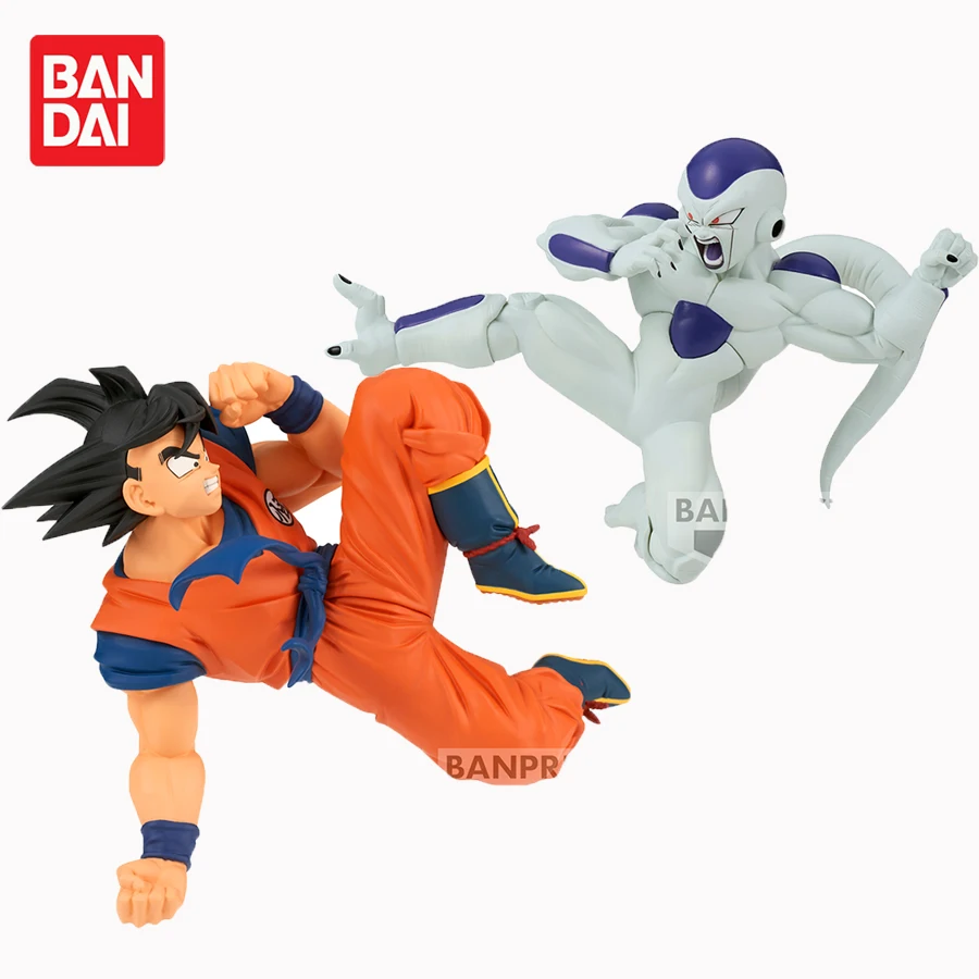 

Bandai Draagon Ball Z Anime Figurines Match Makers Goku VS Frieza PVC Action Figures DBZ Figurals Collection Model Toys