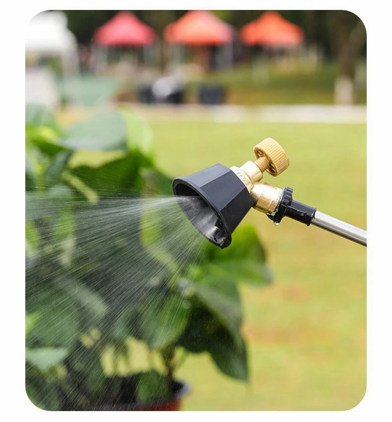 Landwirtschaftliche Zerstäubungsdüse, verstellbar, Garten, Legierung, Schwarz, Zyklondüse, Bewässerungssystem, Gartenbedarf – Detail 9