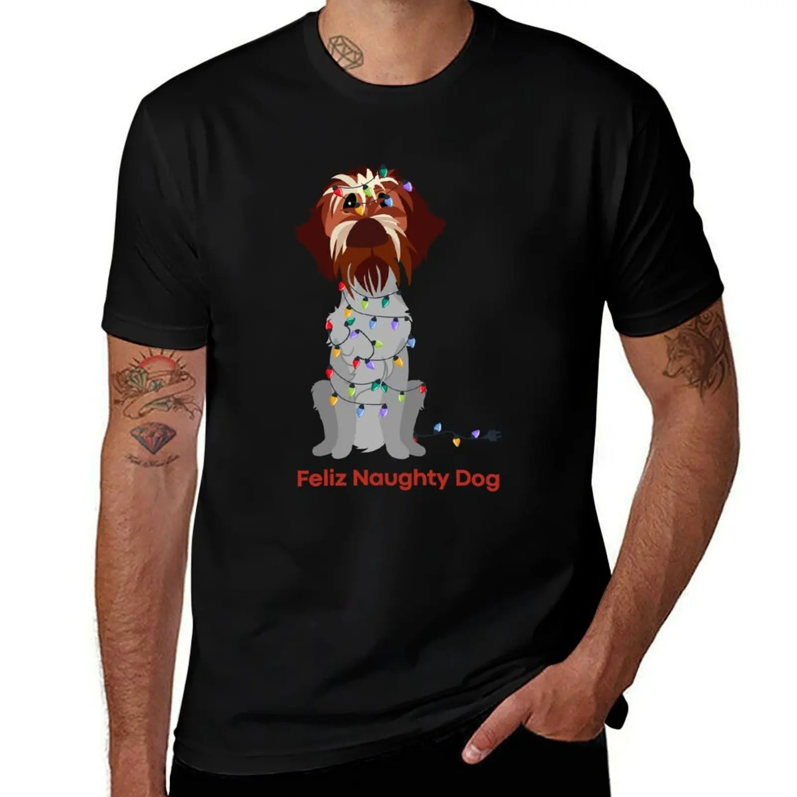 FELIZ NAUGHTY DOG EMMET T-Shirt t shirt for man T-Shirt