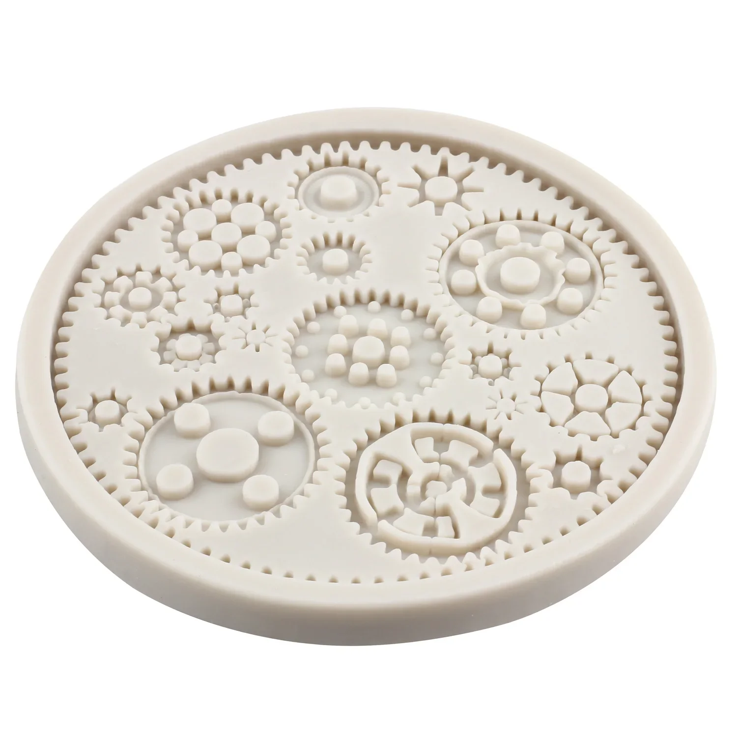 Steampunk Gears Silicone Molds Cupcake Fondant Cake Decorating Tools Cookie Baking Polymer Clay Candy Chocolate Gumpaste Mould