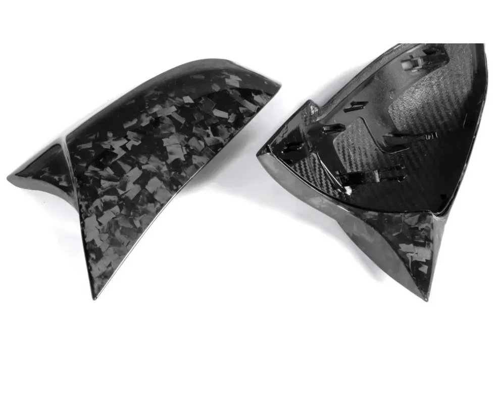 3 Series F30 M Style Prepreg Forged Carbon Fiber Mirror Cover 12-18