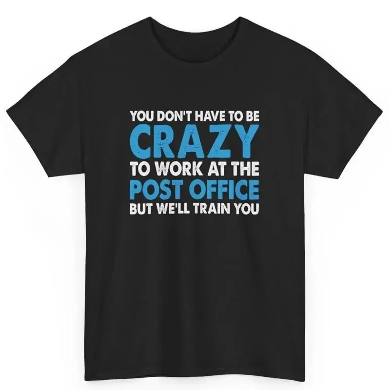 Mail Carrier Postal Post Office Worker S Funny Cotton T Shirt