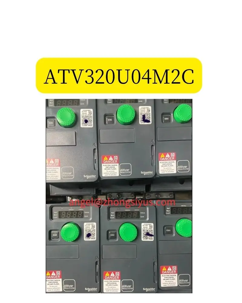 ATV320U04M2C Used inverter 0.37kw/220v function operation OK