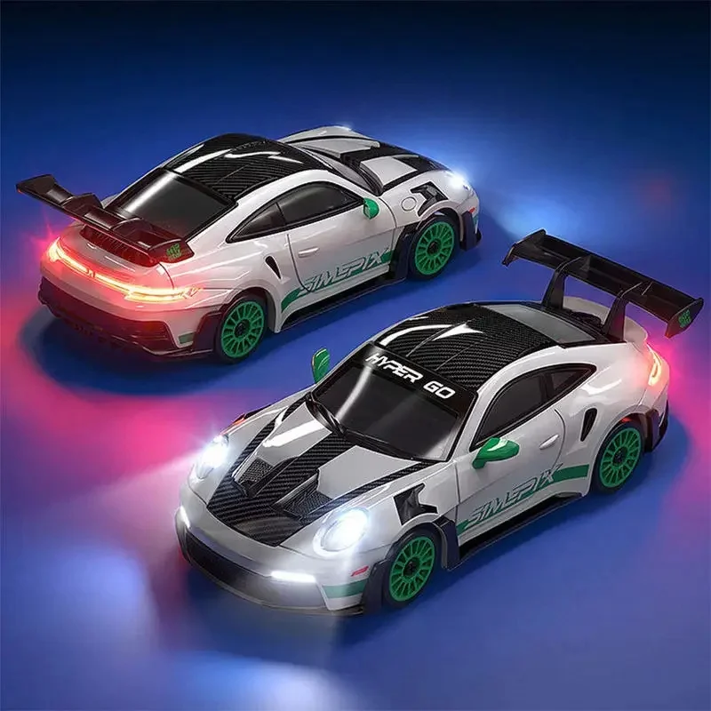 MJX HYPER GO 43311 1/43 RC Racing Car Electric Drift Vehicle With Bright LED Lights Desktop Hobby Model For Adult Collectors