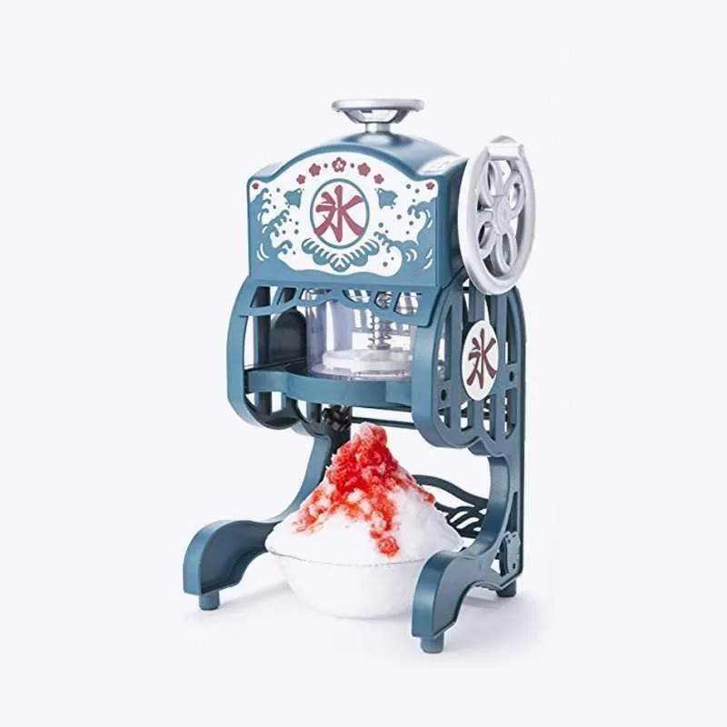 Afeitadora de hielo estilo Sakura Momoko: máquina de hielo de nieve eléctrica casera para hielo raspado y batidos