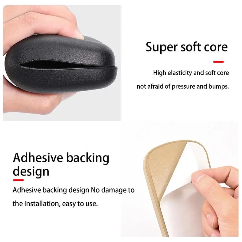 Comfortable Leg Cushion 1Pcs Car Leg Cushion Car Knee Support Extender Soft Pad Automobile Armrest Cushion Support Car Supplies