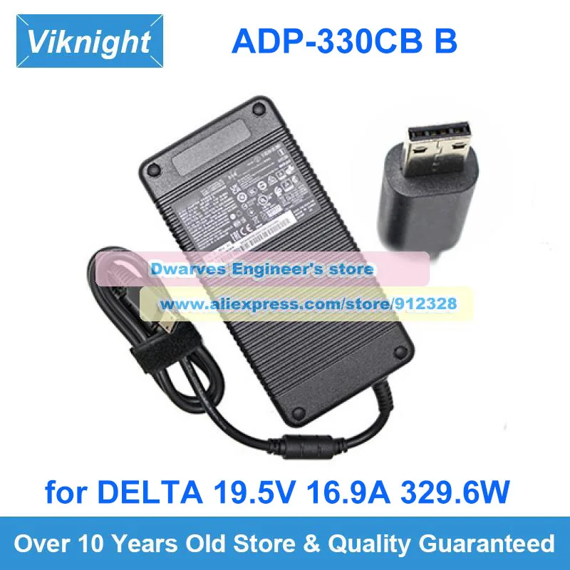 

DELTA 19.5V 16.9A 330W Power Adapter ADP-330CB B Charger For MSI RAIDER GE76 12UHS TITAN GT77 GE77HX GE67HX I7-12700H RTX3080T