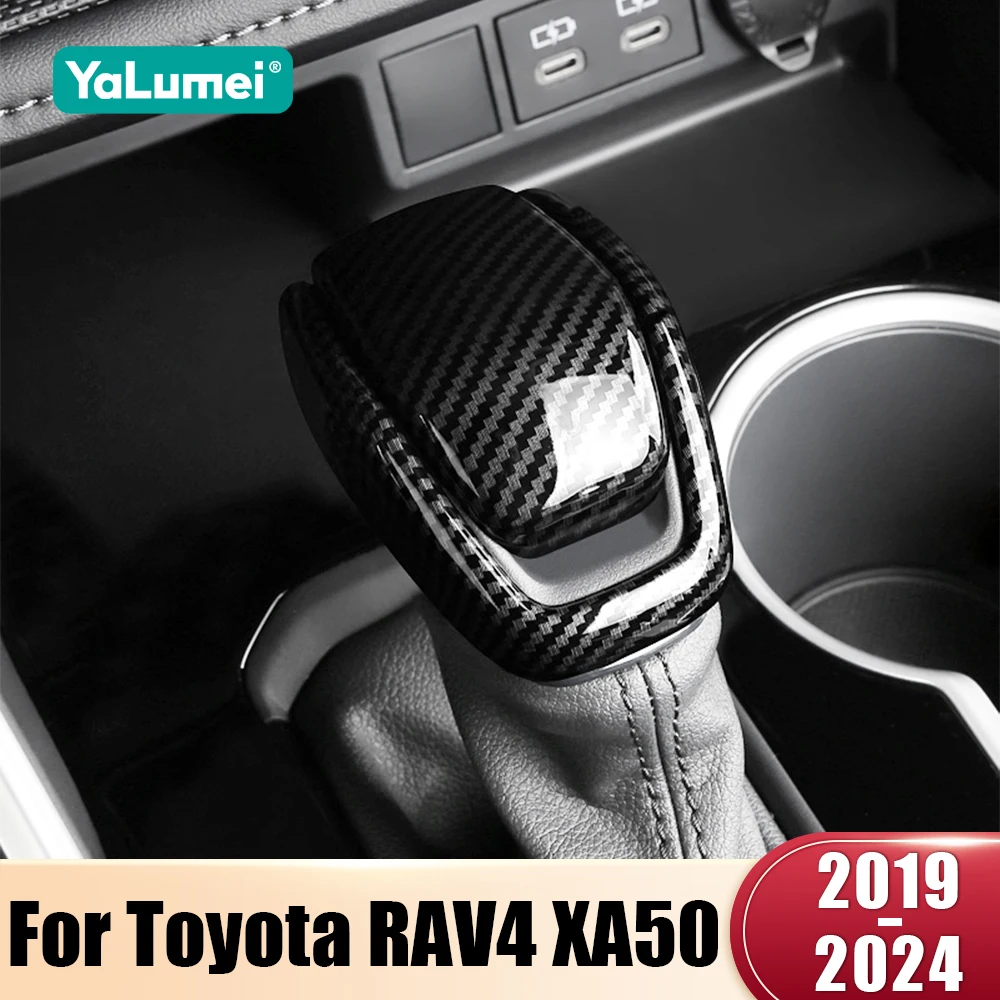 Für Toyota RAV4 XA50 Highlander Kluger Harrier Venza XU80 Crown Century 2020 2021 2022 2023 2024 Auto Getriebe Kopf Abdeckung Zubehör