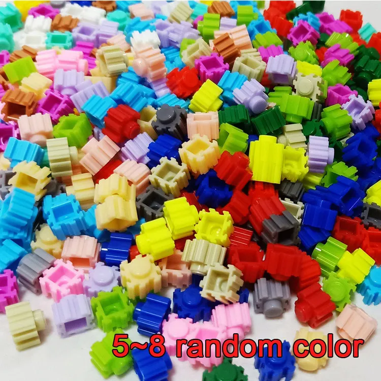 1000pcs 6*6mm Pixel Art Puzzle Micro Diamond Building Blocks DIY 3D Small Brick For Children's Toy Educational Kids