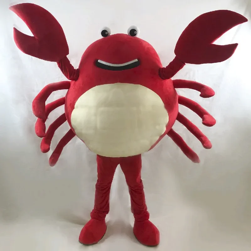 

Red Crab Mascot Costumes Unisex Cartoon Apparel Cosplay Custom Made Mr Crab Theme Mascotte Carnival Costume Fancy Party Dress