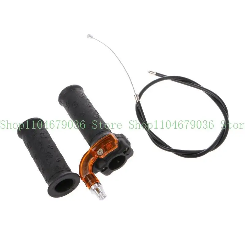 652F Dirt Pit Bike Parts Twist Throttle Accelerator Grip Cable for 47cc 49cc Scooter Mini Dirt Bike Quad Pocket
