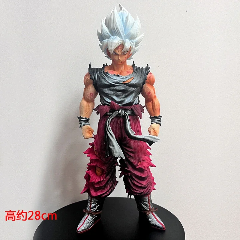

28cm Dragon Ball Son Goku Action Figure GK Super Saiyan Goku Pvc Statue Doll Collection Desktop Kids Toys Gifts