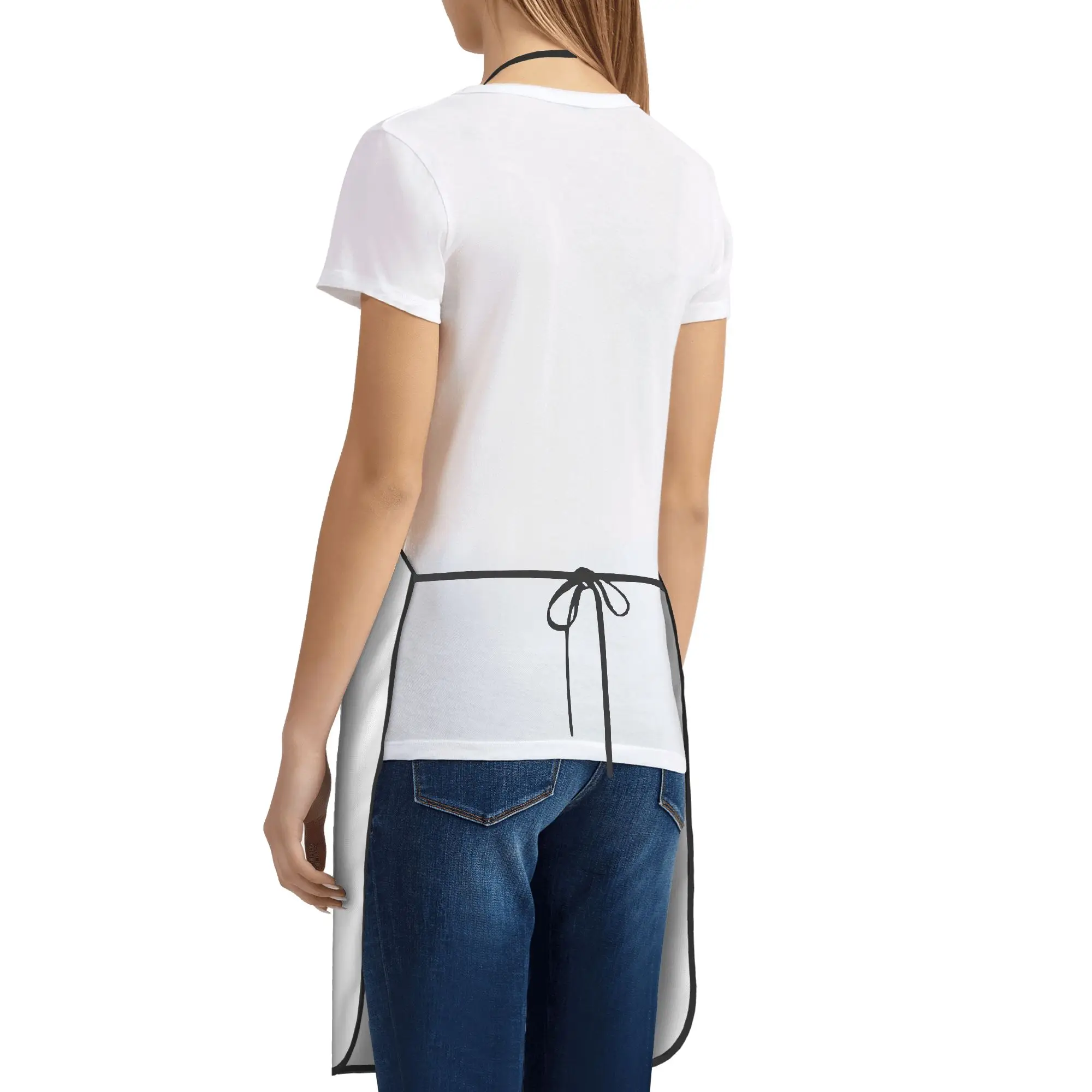 Doner Kebab Aprons Unisex Funny Kitchen Bib Fast Food Polyester Cuisine Cooking Baking Pinafore