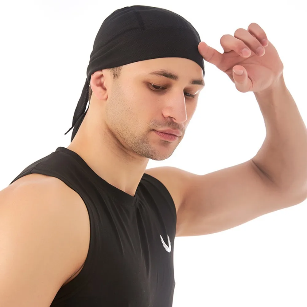 Summer Sport Quick Dry Bandana Hat Headband Scarf Summer Men Running Riding Bandana Headscarf Hiking Running Cap Hijabs