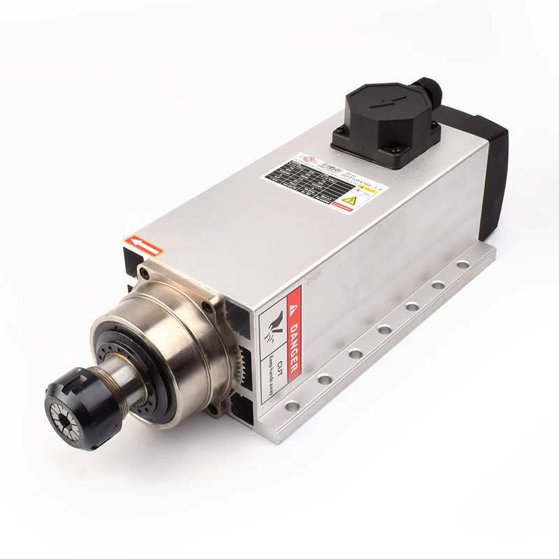 

Powerful square Cnc Spindle GDZ ER32 18000rpm Cnc air Cooled Spindle Cnc Spindle Motor