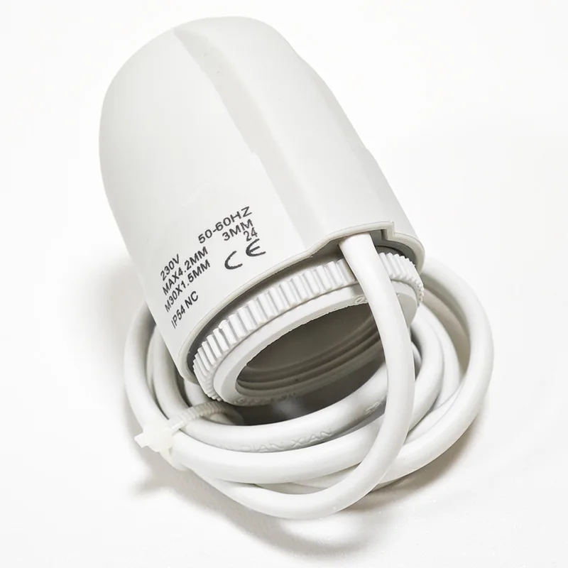 Floor Heating Water Separator Accessories Electric Actuator, Water Collector Control Switch Normally Closed Type