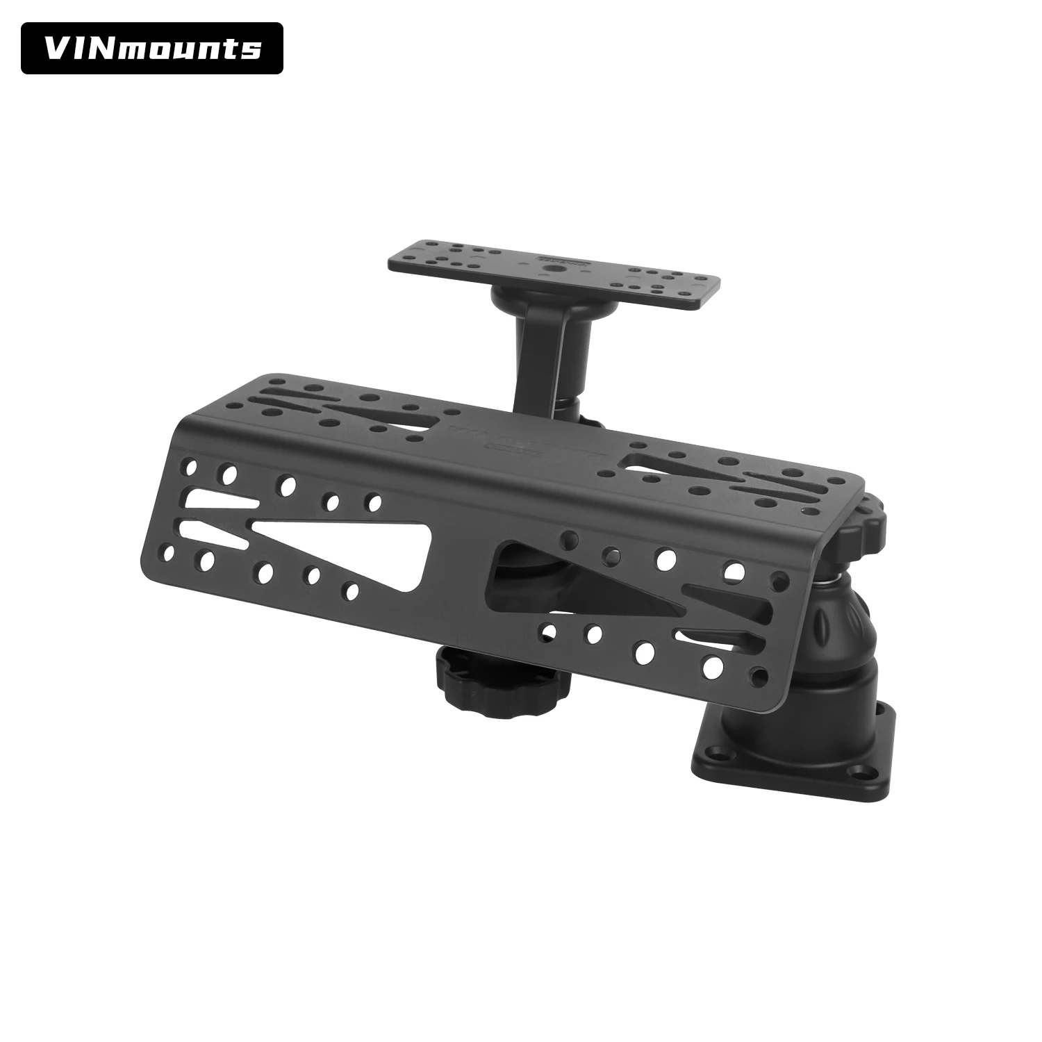 

VINmounts three mounted cross arm fish detector bracket, for fish detector display screens VIN-TYQ-HB-01L-SZ