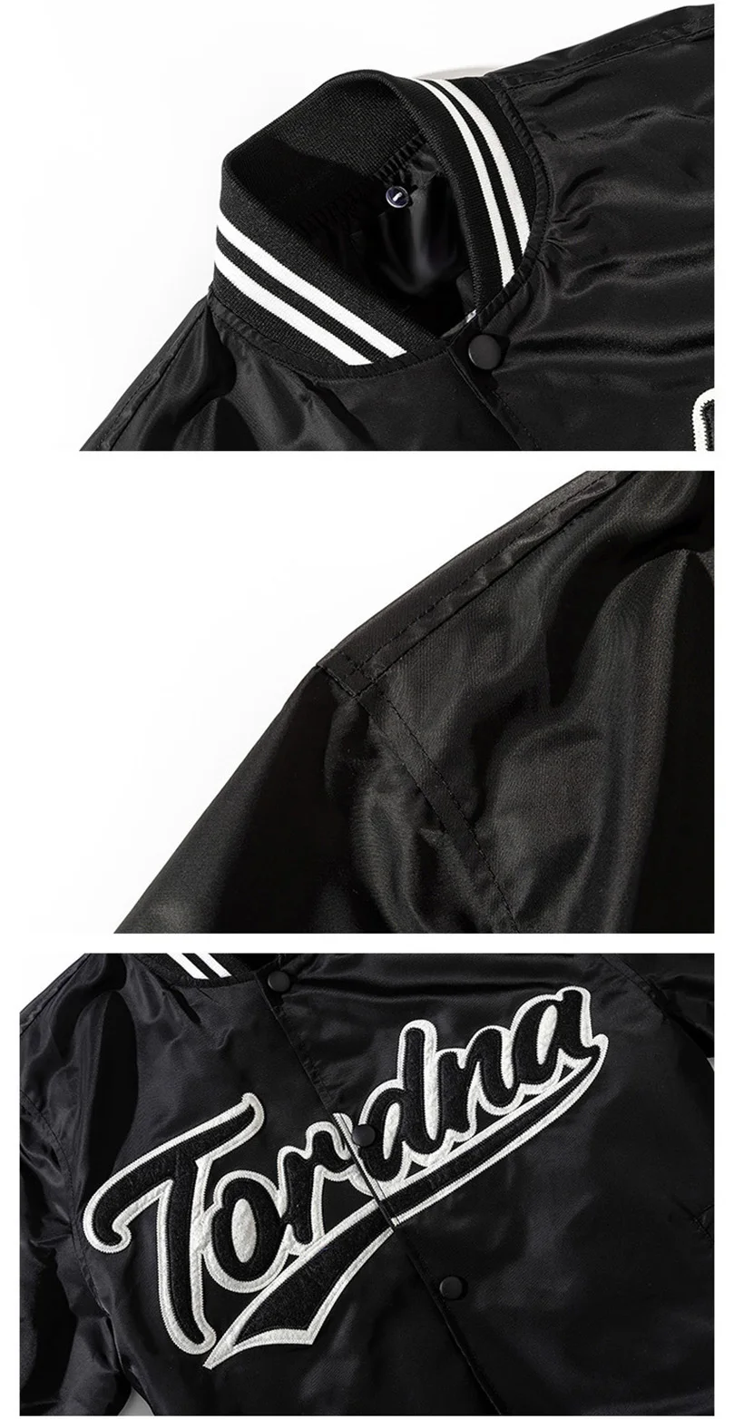 سترة البيسبول غير الرسمية الرجال ربيع الخريف الهيب هوب التطريز زوجين معطف النمط الأمريكي 2025 Z1