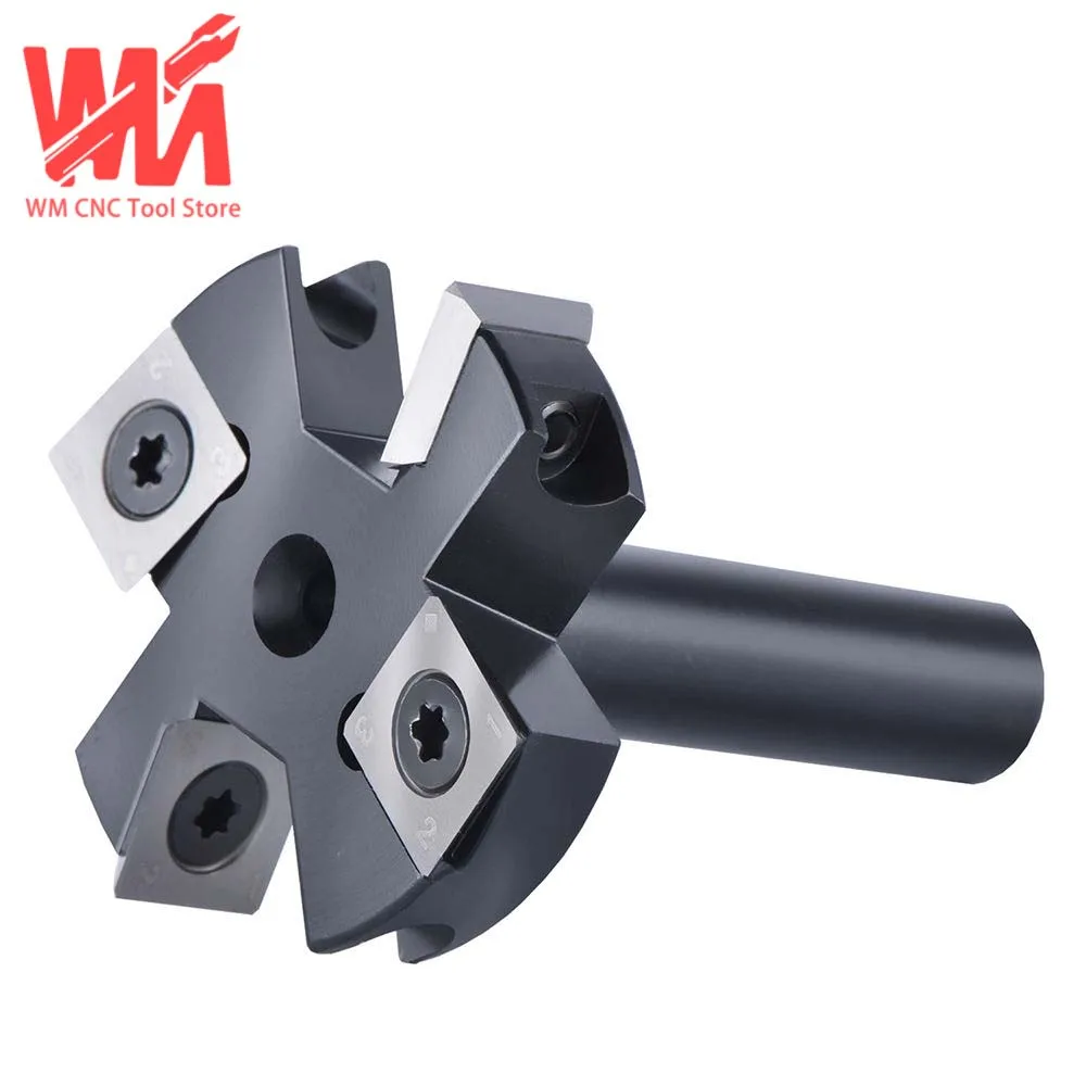 

Four blade board breaking knife, all black slotting knife, slot pulling milling cutter, woodworking milling cutter