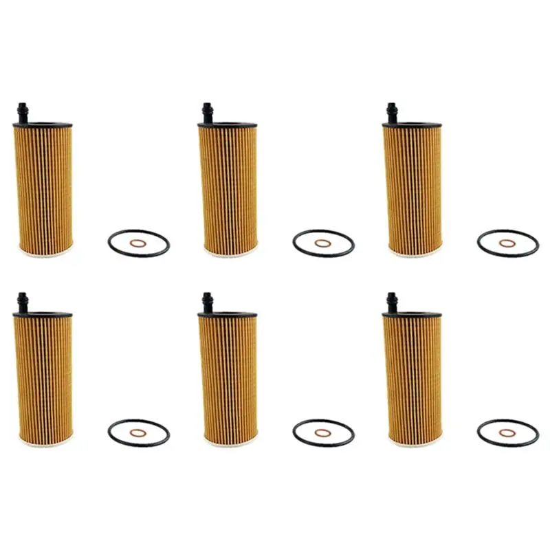 

6X For BMW F10 F25 F30 F31 328D X3 Oil Filter Kit OX404DECO-AU62