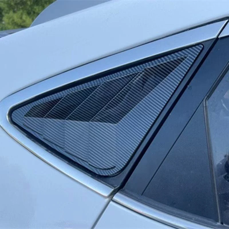For Hyundai ix35 2011 2012 2013 2014 2015 Adhesive installation of rear triangular window louver frame