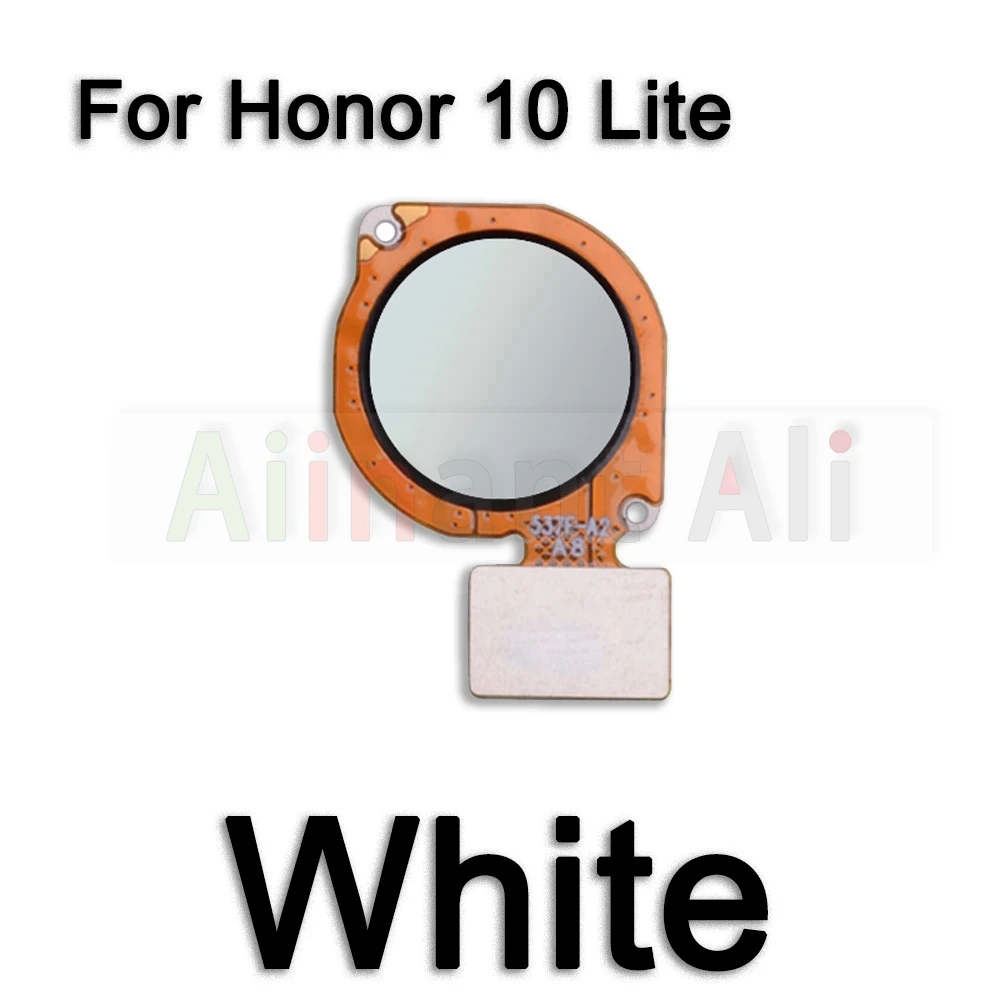 AiinAnt Back Home Button Key Connection Touch ID Scanner Fingerprint Sensor Flex Cable Ribbon For Huawei Honor 10 Lite