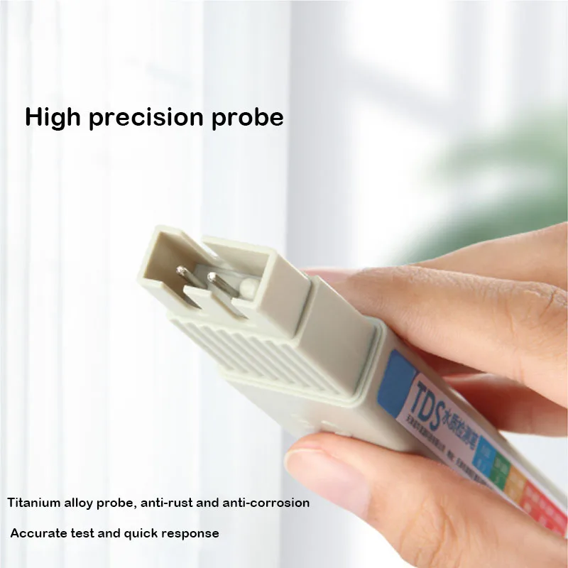 

Digital Portable Pen TDS Tester Water Quality Tester with Temperature Measurement 0-9999ppm for Drinking Water And Aquariums