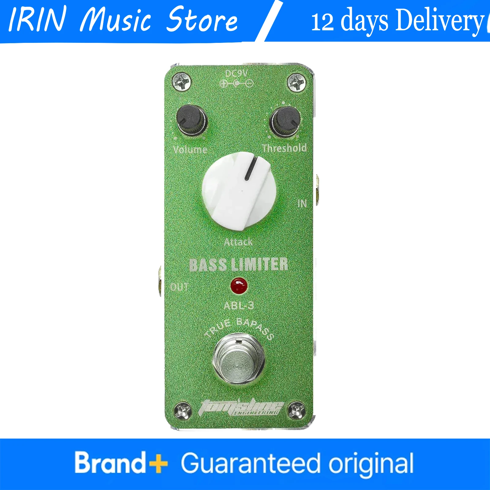 

Aroma ABL-3 Bass Limiter Mini Guitar Effect Pedal Aluminum Alloy Housing True Bypass Bass Electric Guitar Accessories