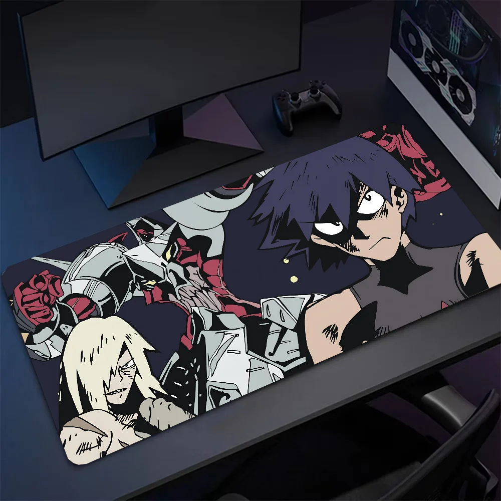 Anime Gurren Lagann Mousepad Mouse Mat Desk Mat With Pad Gaming Accessories Prime Gaming XXL Keyboard Pad Padding Mat