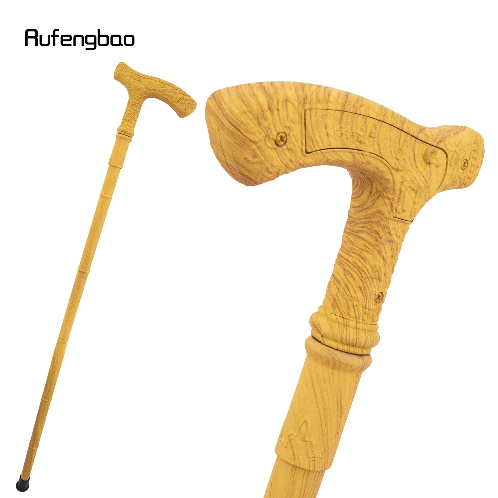 Yellow Goat Luxury Fashion Walking Stick for Party Decorative Cane Elegant Crosier Knob Walking Stick 93cm view 4