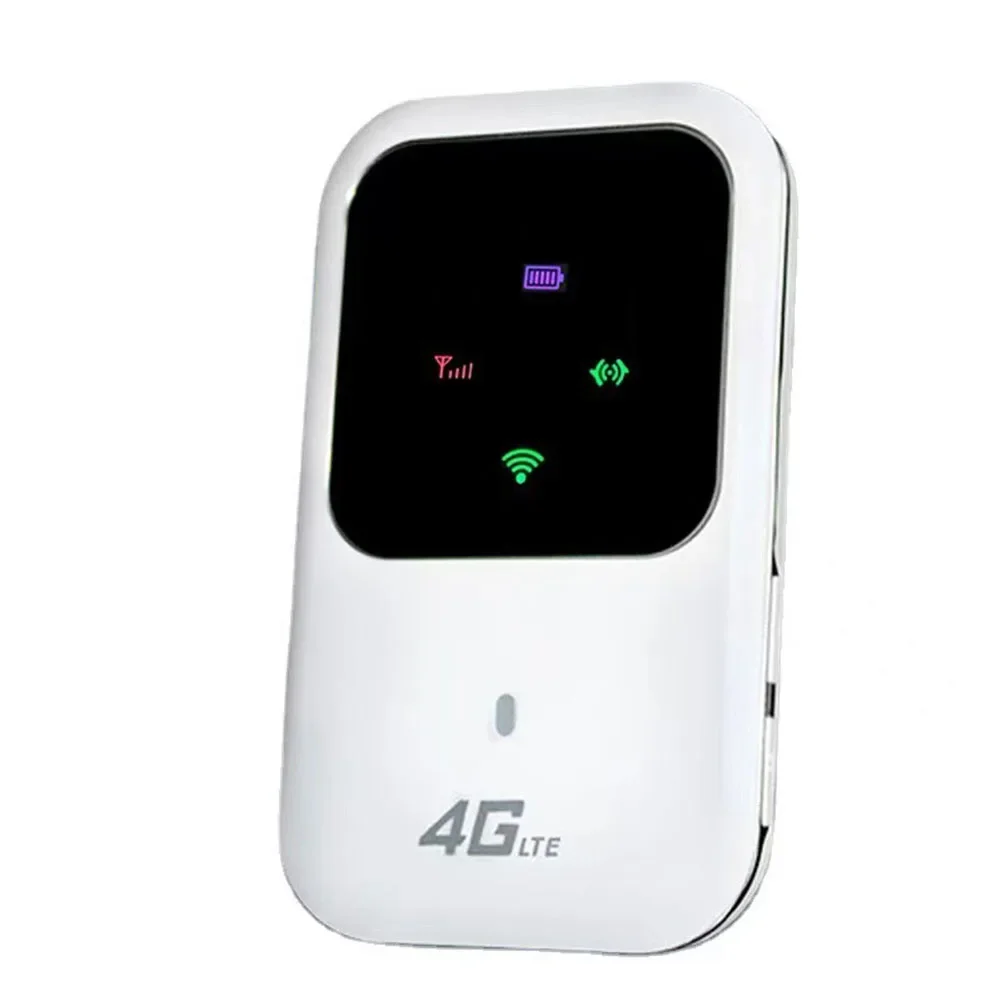 Portable 4G WiFi 150Mbps 4G LTE WiFi Router 2500mAh Pocket MIFI Hotspot LCD Indicator Display With SIM Card Slot