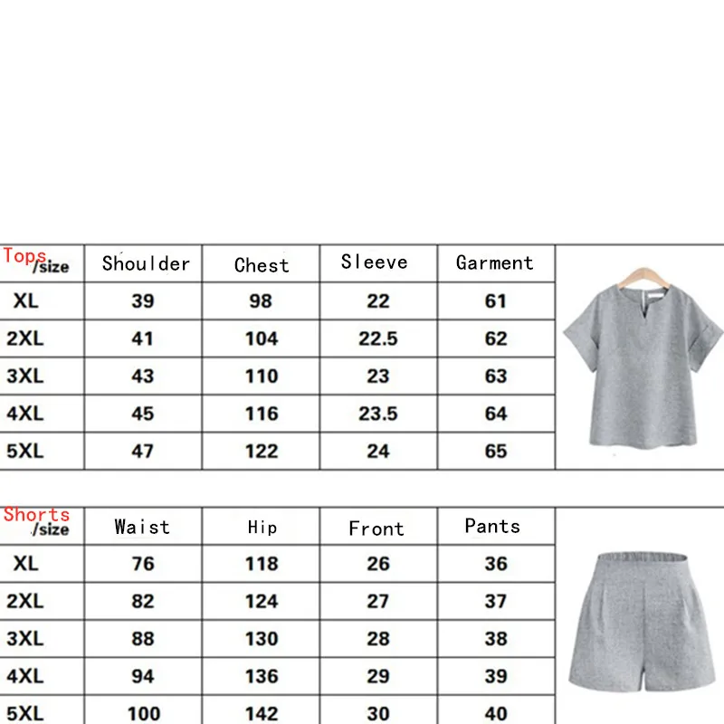 2024 Summer Fashion New Cotton Linen Oversized Women\'s Shorts Sets Solid Short Sleeve T-shirt Top and Shorts 2 Piece Set Outfits