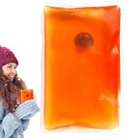 Hand Warmers Click Click Activated Round And Square Instant Heat PVC Packs Small Gel Pouch Reusable Long-lasting Warmth Heat