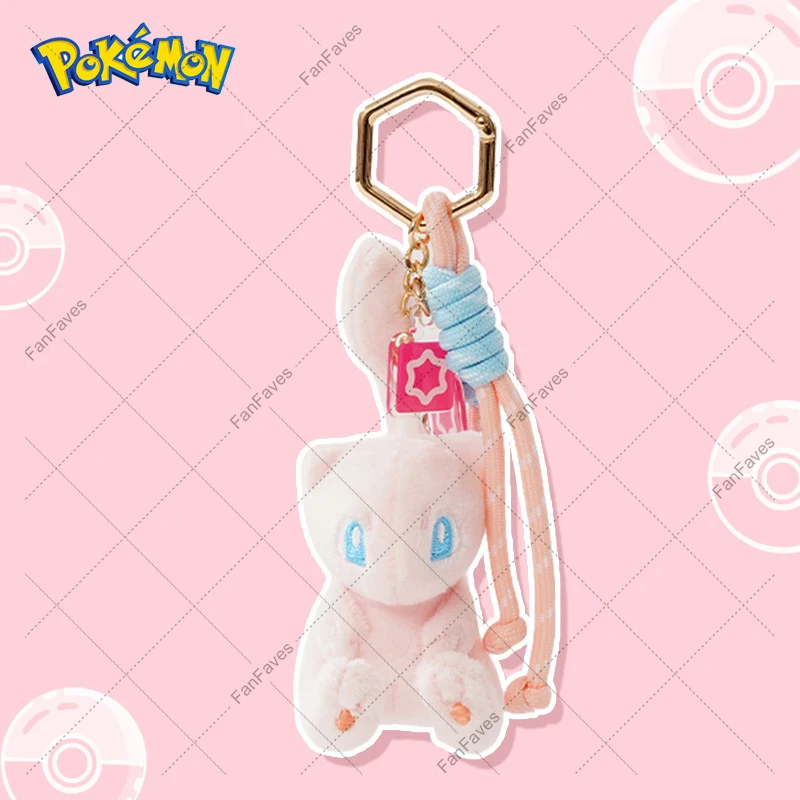 Pokemon Ciondolo Peluche Pamo Gengar Fuecoco Mimikyu Quaxly Sprigatito Mew Kawaii Borsa da scuola Zaino Portachiavi Bambola Regali